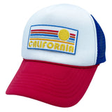 California Hat - Retro Adult California Trucker Hat