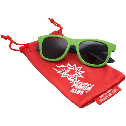 grinderPUNCH KIDS Rubber Flexible Polarized Sunglasses