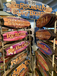 Personalized Wood Surfboard Sign