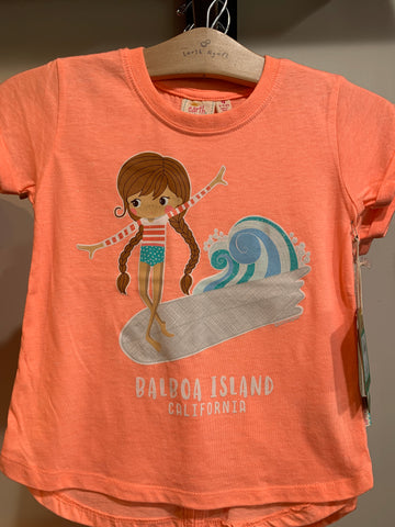 Girls T Surfer Girl EN