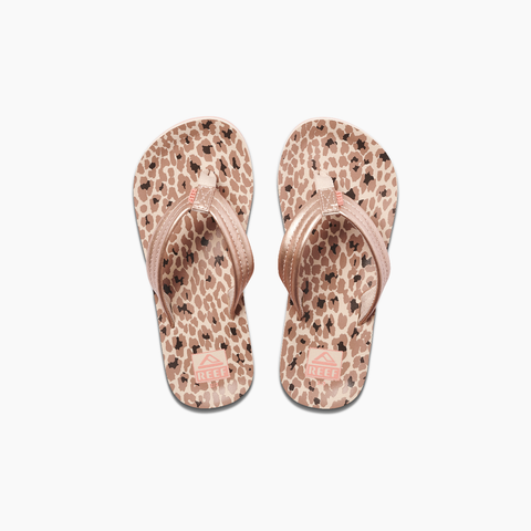 Reef Kids Ahi Cheetah Girls Sandals