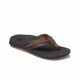 Reef Mens Ortho Bounce Coast Leather Sandals