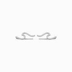Pura Vida Silver Ear Climber Earrings